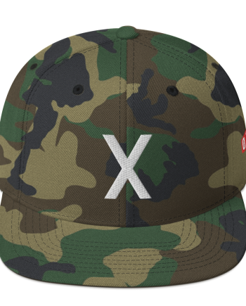 An image of The Modern Malcolm X Hat in Camouflage